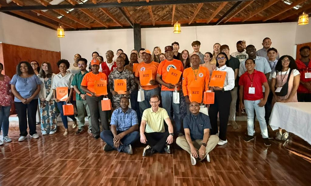 The Agents of Change team and community partners gathered together
