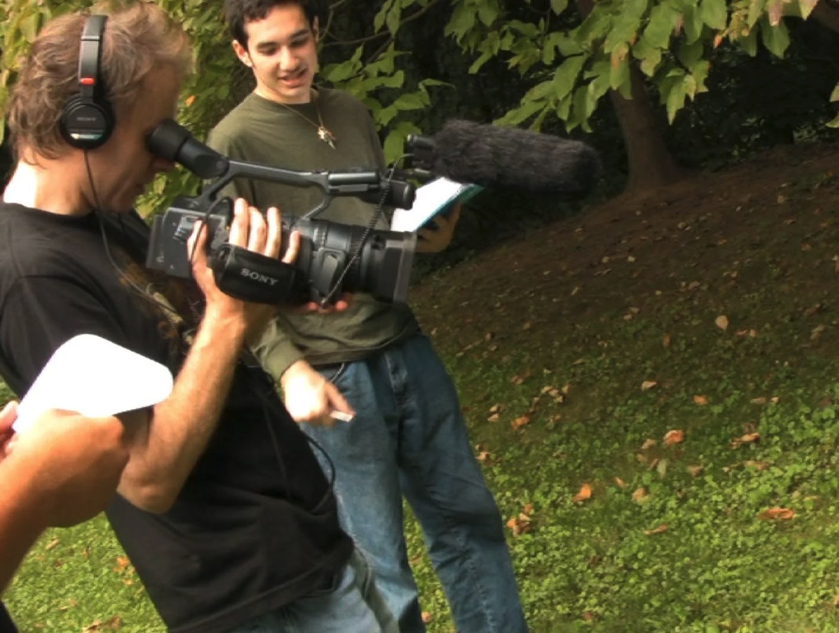 Paul MacLean at work behind the camera